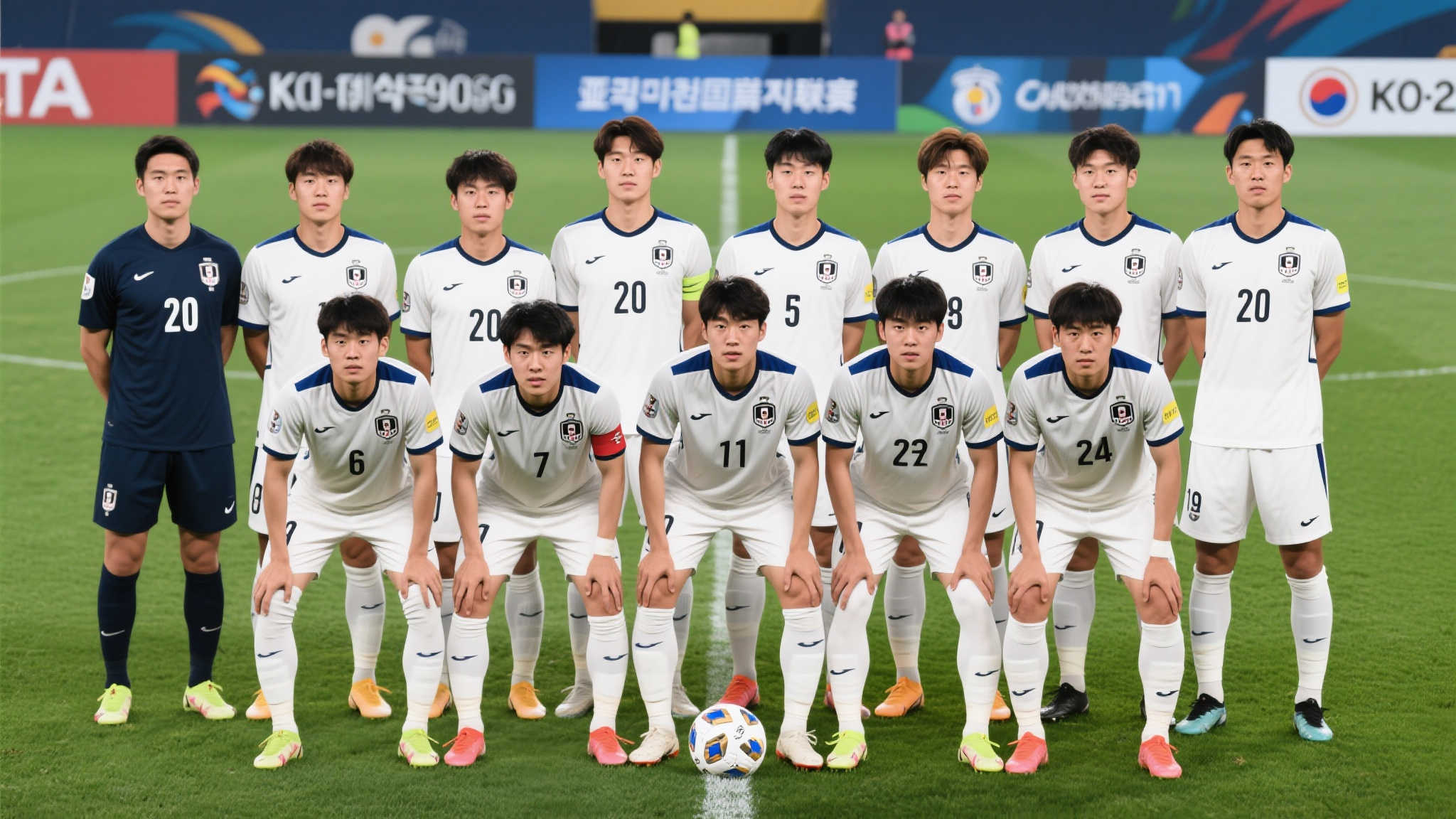 东亚杯首战中国队！韩国队阵容揭晓：20名本土联赛球员携手3名J联赛好手